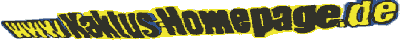 WILLKOMMEN bei der Kaktus-Homepage